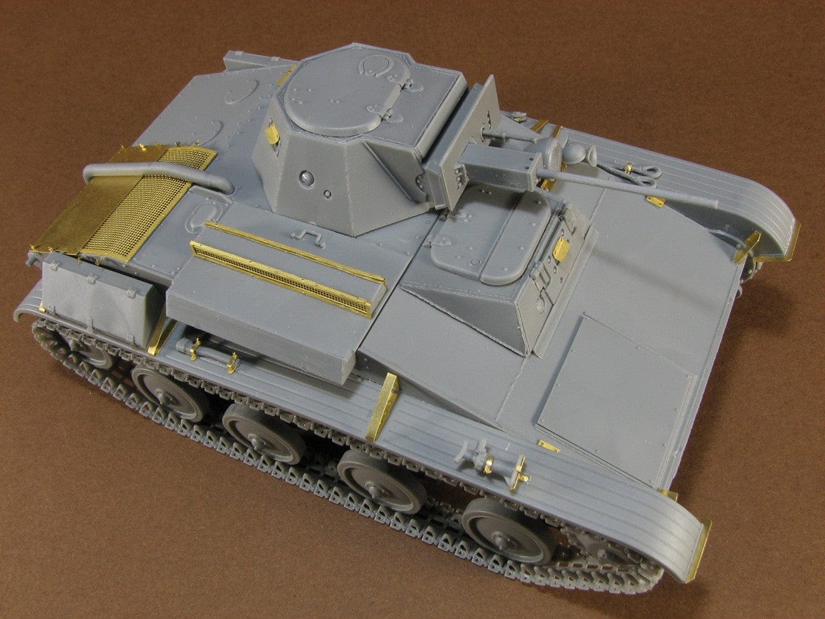- unpainted model