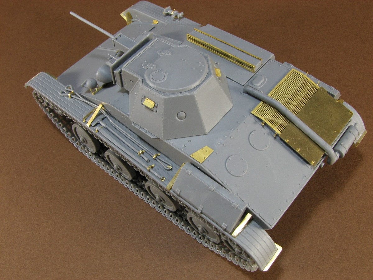 - unpainted model