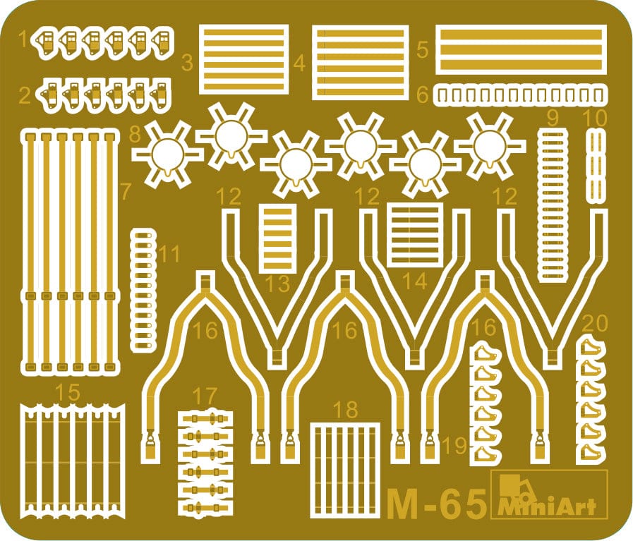 000 - - photoetched parts