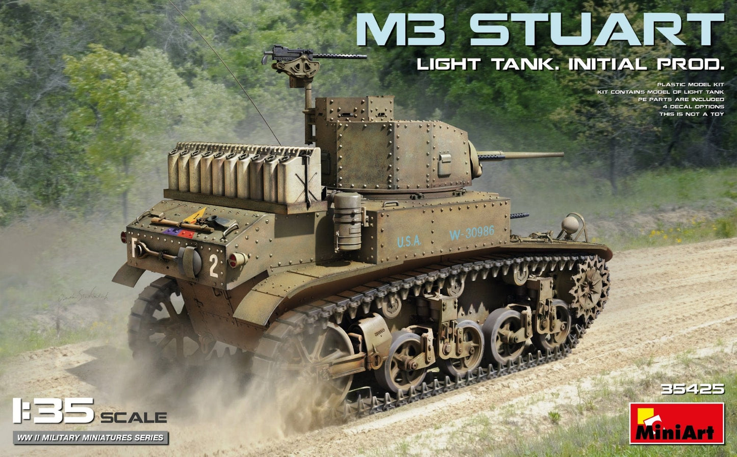 010 - M3 Stuart (initial production) - primary image