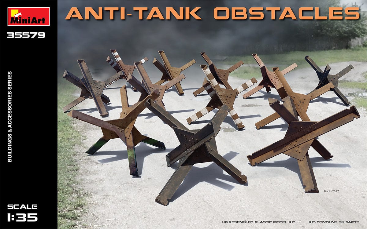 010 - Miniart - 35579 - Anti-tank Obstacles - primary image