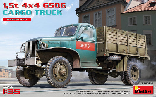 010 - Miniart - 38064 - Chevrolet G506 1½-ton 4x4 - primary image