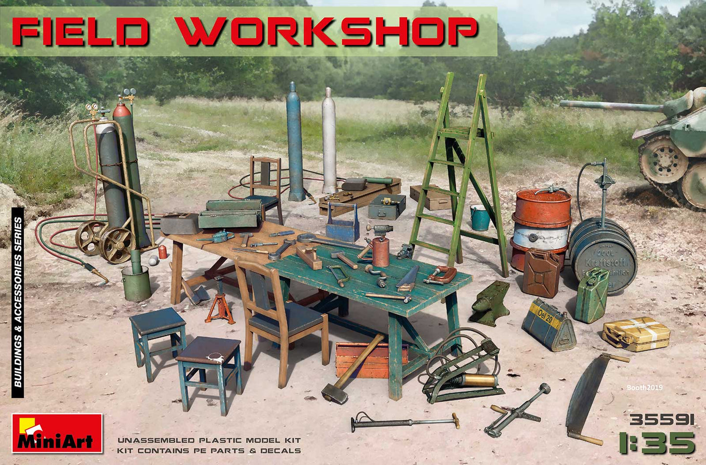 010 - Miniart - 35591 - Field Workshop - primary image