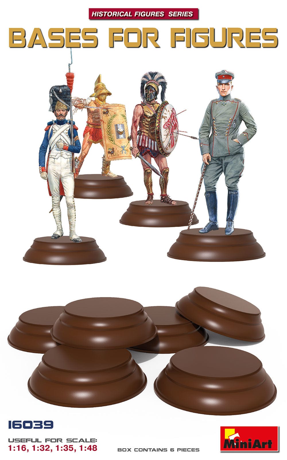 010 - Miniart - 16039 - Figure Bases - primary image