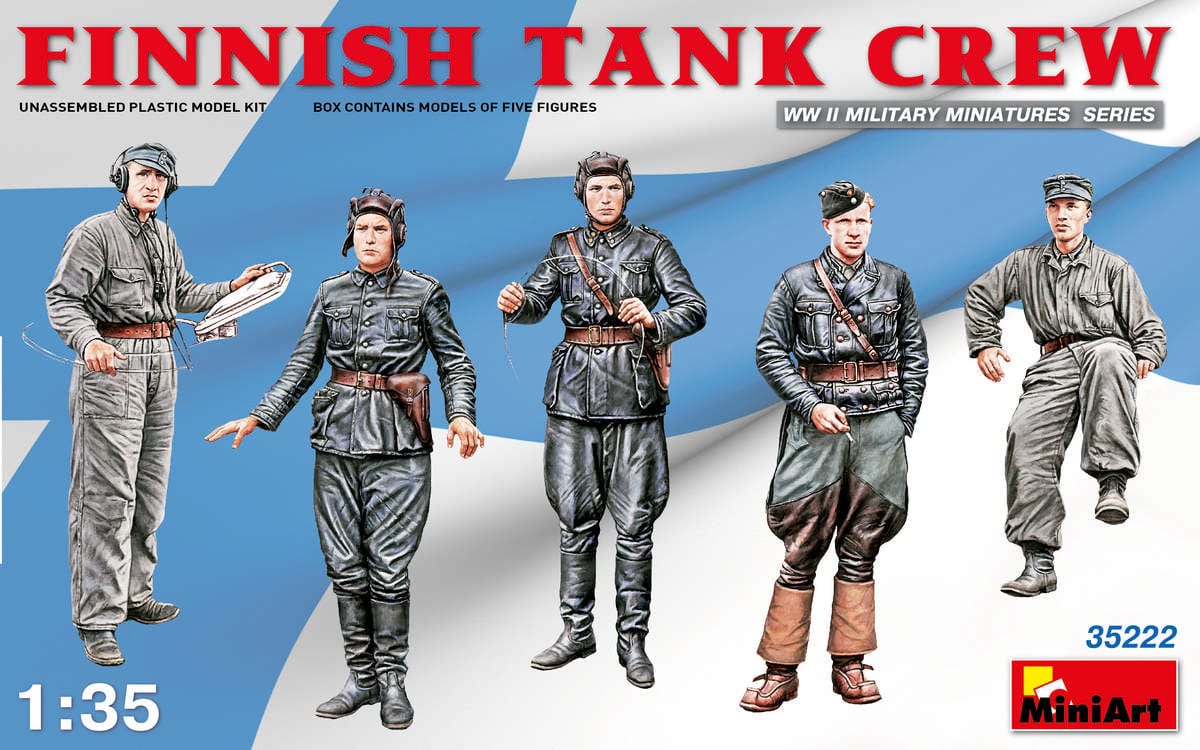 010 - Miniart - 35222 - Finnish Tank Crew - primary image