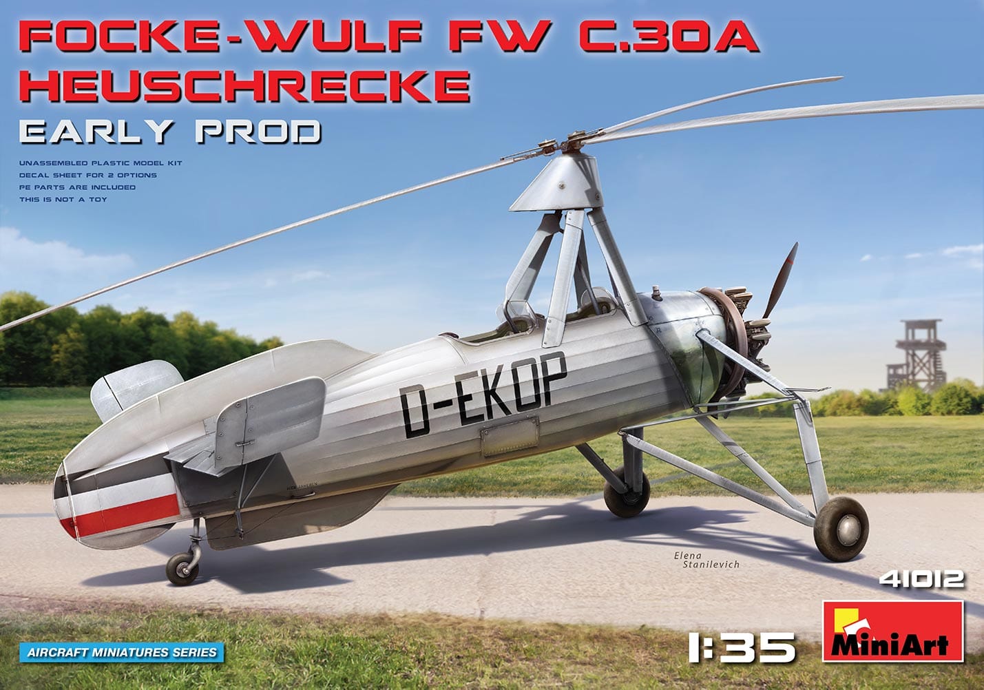 010 - Miniart - 41012 - Focke-Wulf Fw 30 Heuschrecke (early) - primary image