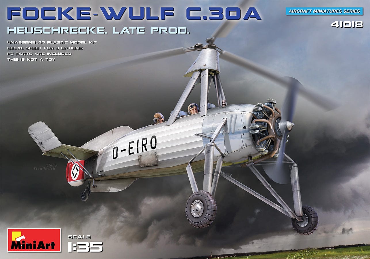 010 - Miniart - 41018 - Focke-Wulf Fw 30 Heuschrecke (late) - primary image