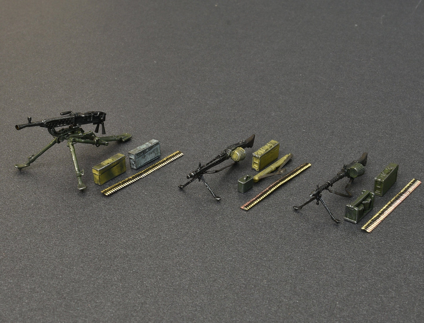 701 - Miniart - 35250 - German Machine Gun Set - painted model