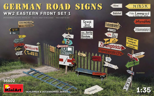 010 - Miniart - 35602 - German Road Signs (Eastern Front 1) - primary image