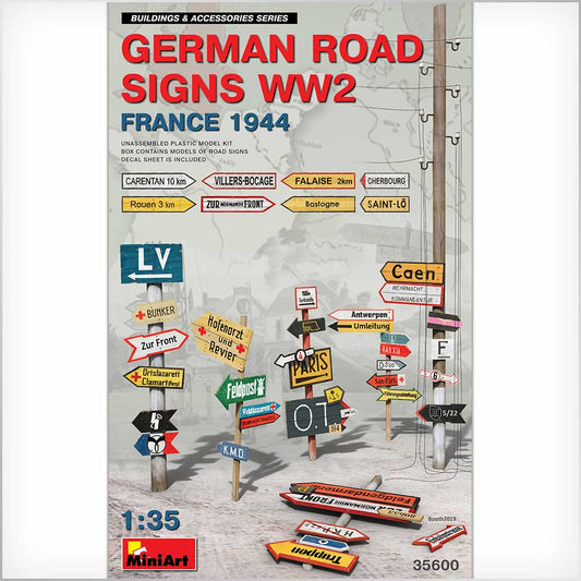 010 - Miniart - 35600 - German Road Signs (France 1944) - primary image