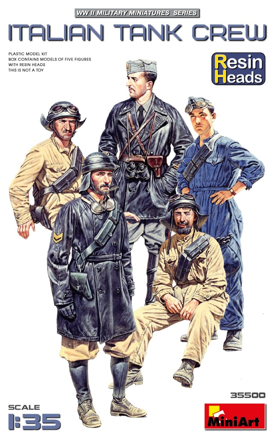 010 - Miniart - 35500 - Italian Tank Crew - primary image