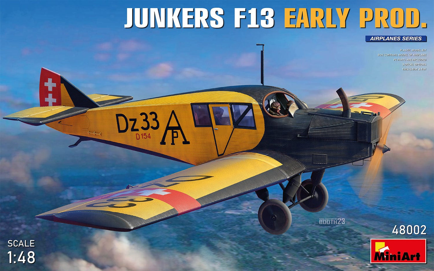 010 - Miniart - 48002 - Junkers F 13 (early) - primary image