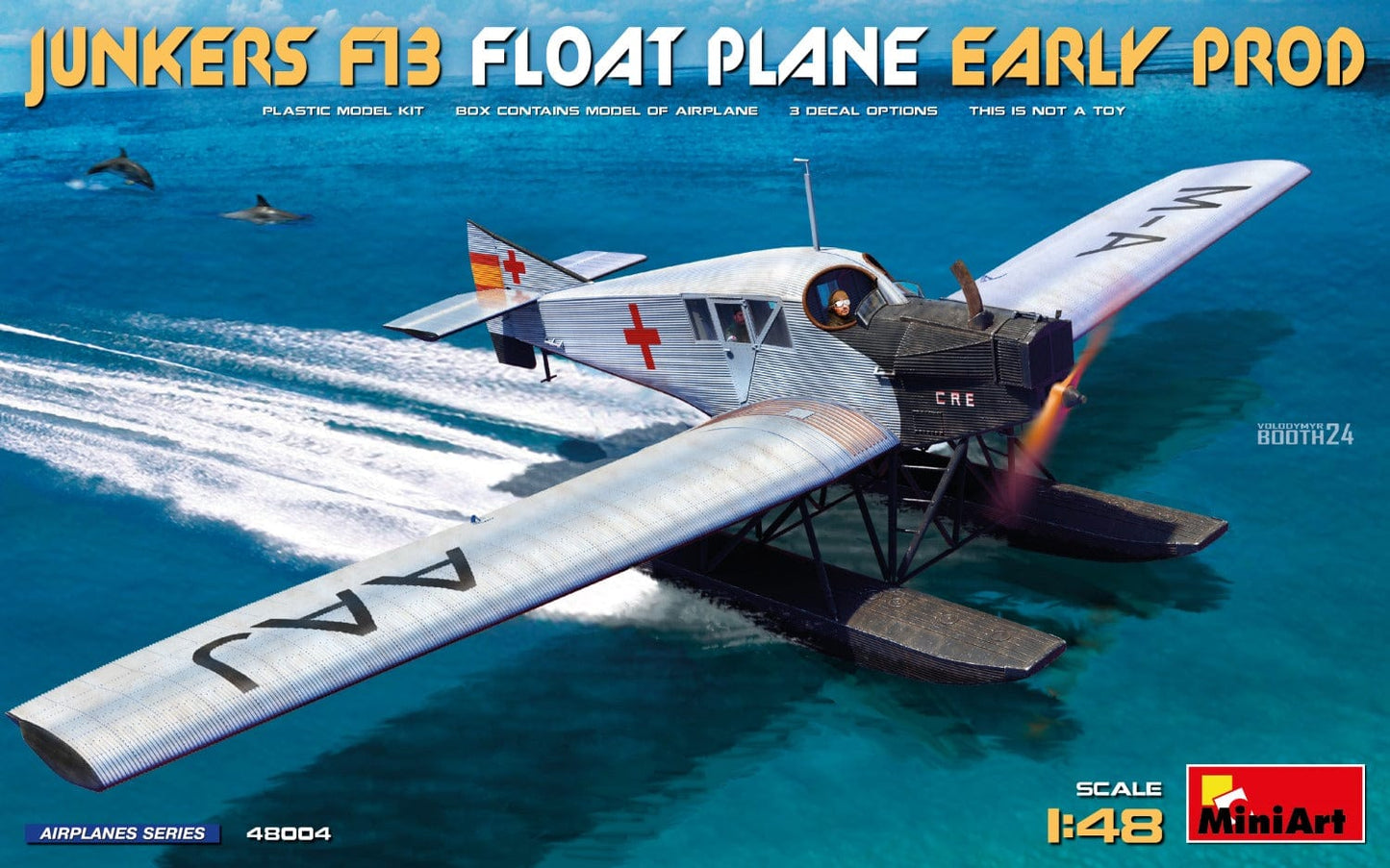 010 - Miniart - 48004 - Junkers F13 Floatplane - primary image