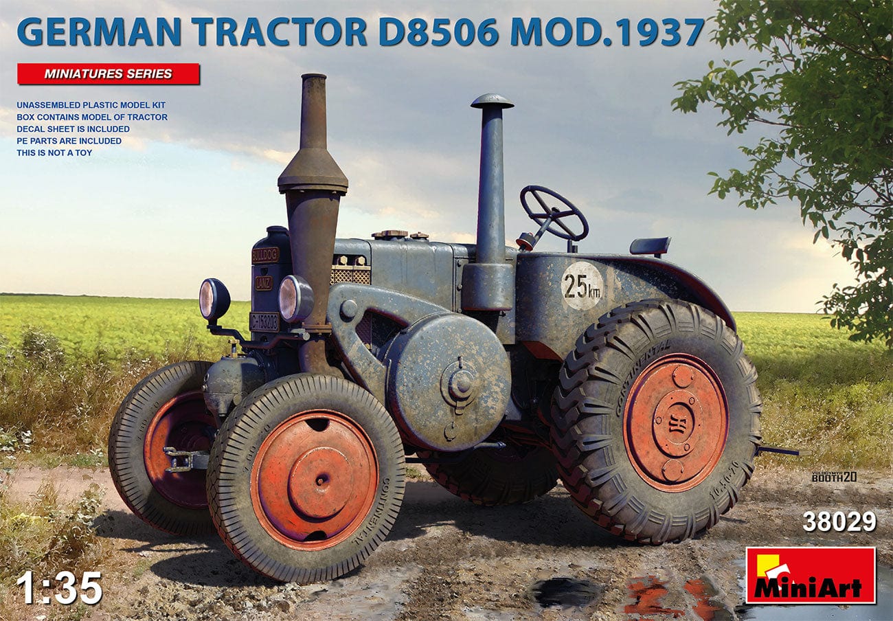 010 - Miniart - 38029 - Lanz Bulldog D8506 (1937) - primary image