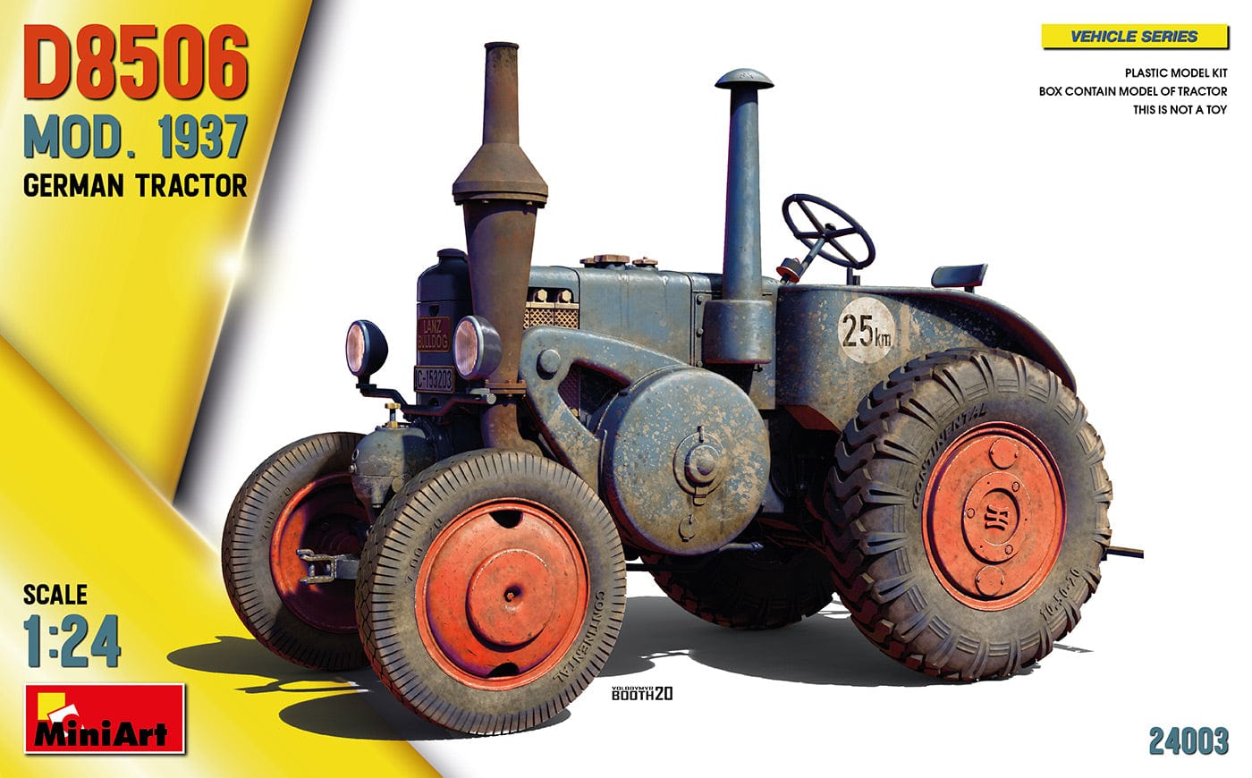 010 - Miniart - 24003 - Lanz D8506 Bulldog 1937 - primary image
