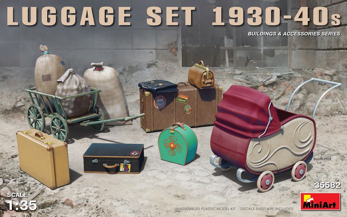 010 - Miniart - 35582 - Luggage (1930s-40s) - primary image