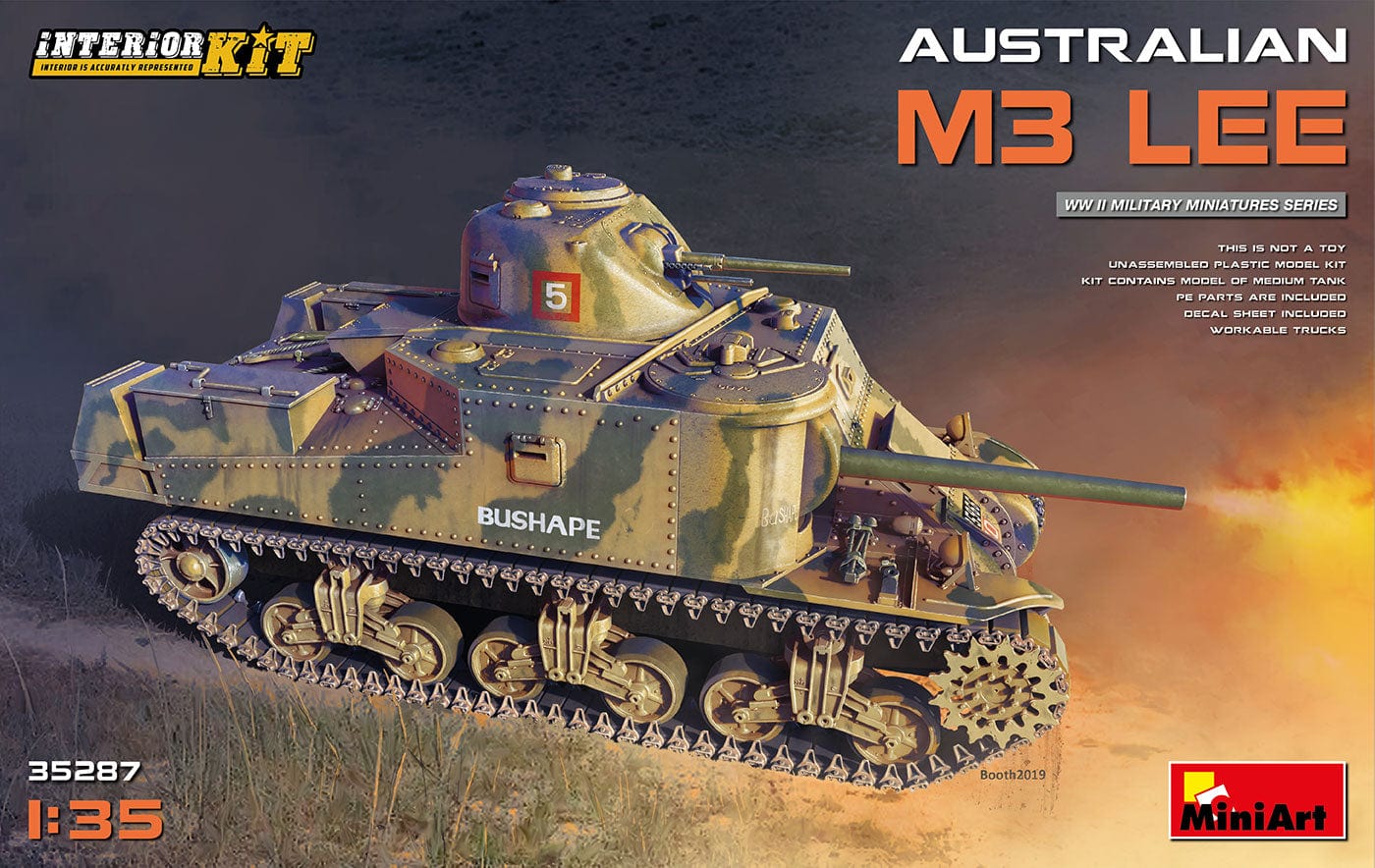 010 - Miniart - 35287 - M3 Lee with Interior - primary image