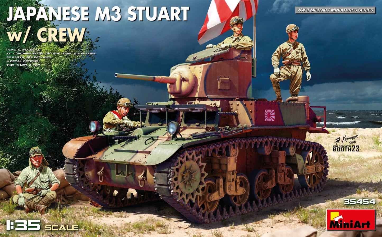 010 - Miniart - 35454 - M3 Stuart - primary image