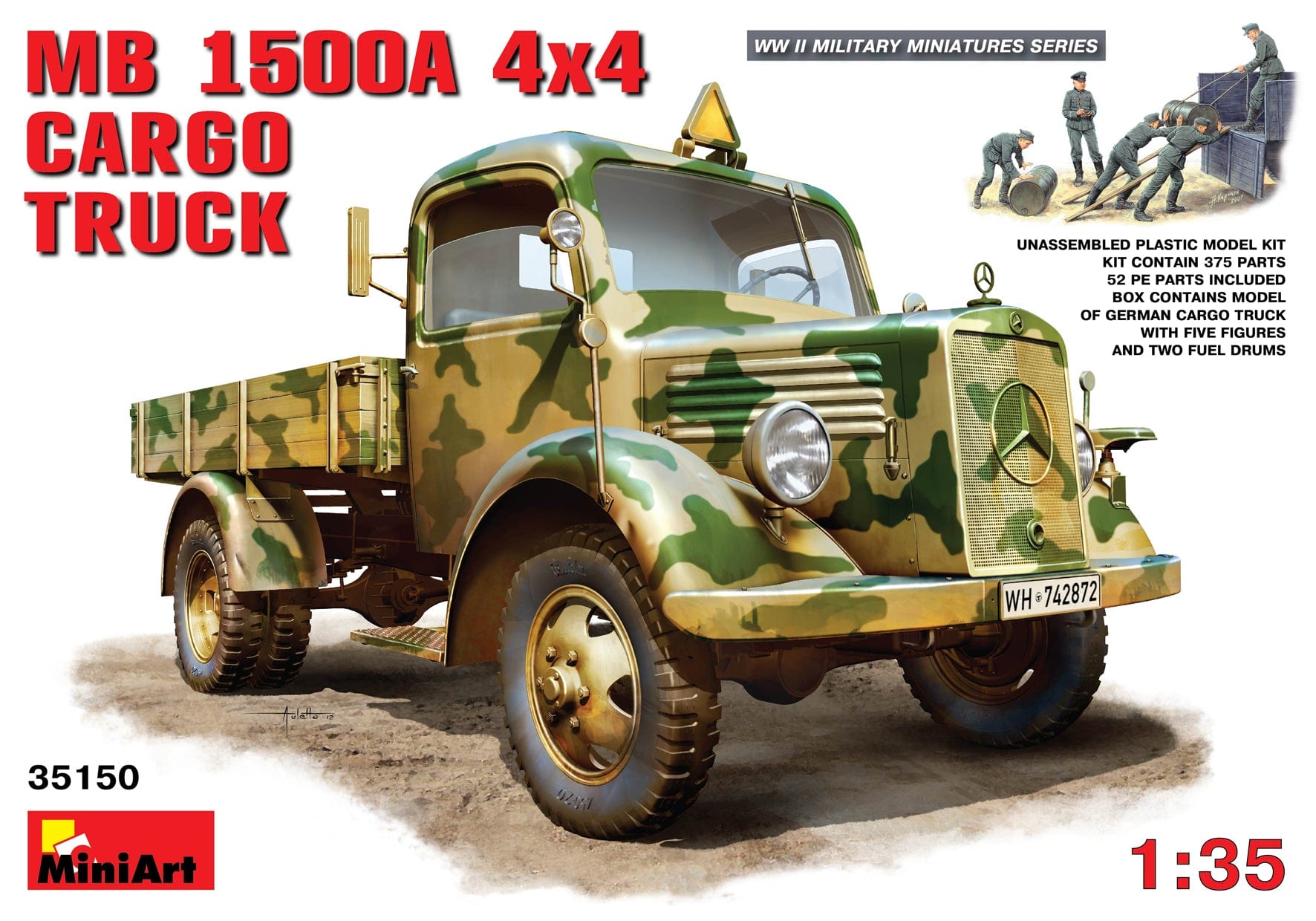 MERCEDES L1500 S LF 8 - 1/35 ICM EUR 35,75 - FR MERCEDES L1500 S LF 8 - 1/35 ICM EUR 35,75 - FR