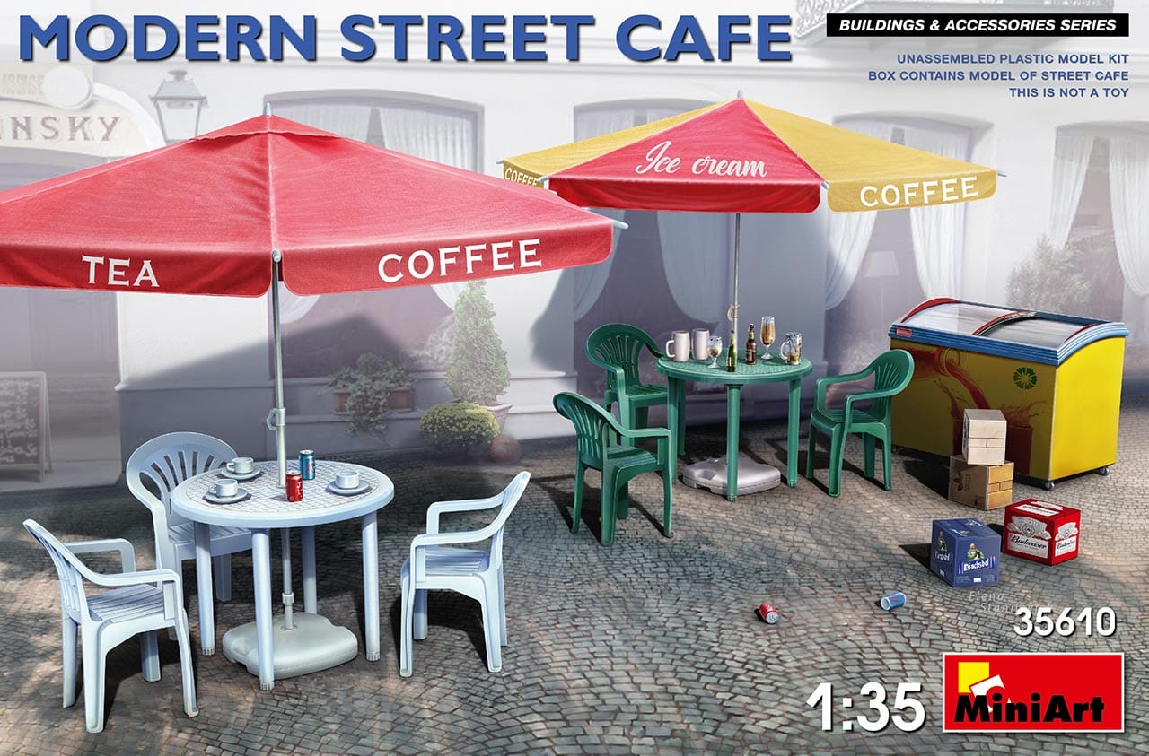 010 - Miniart - 35610 - Modern Street Cafe - primary image