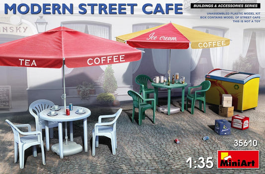 010 - Miniart - 35610 - Modern Street Cafe - primary image