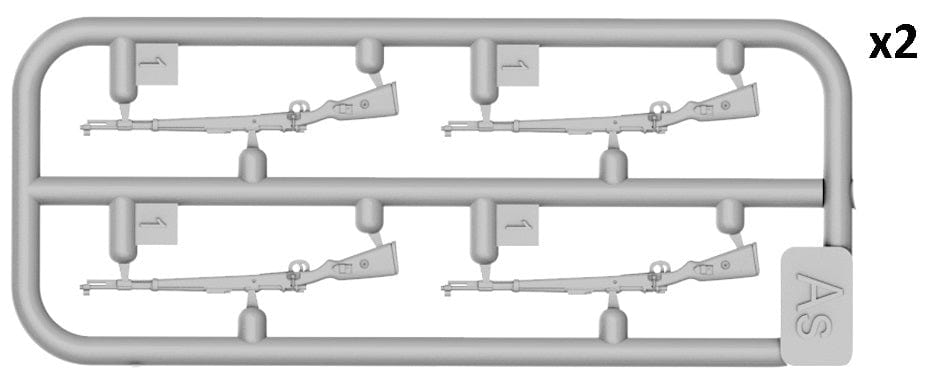 208 - Miniart - 35453 - Opel Blitz 3.6-36S Radkasten - sprue