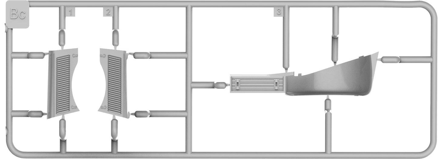 209 - Miniart - 35453 - Opel Blitz 3.6-36S Radkasten - sprue