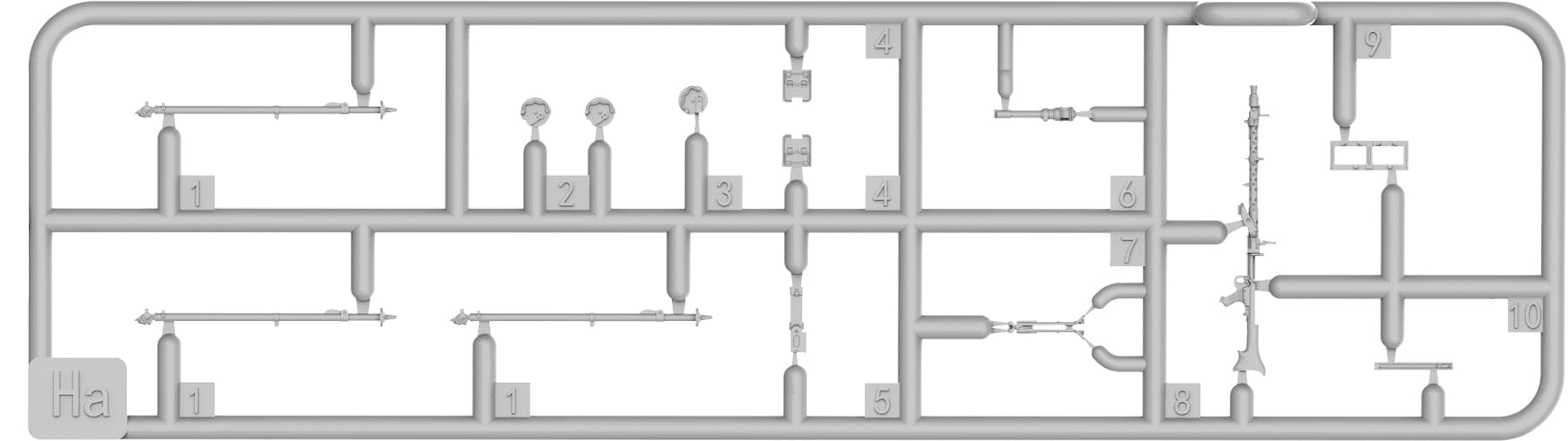 Miniart - 35453 - Opel Blitz 3.6-36S Radkasten - sprue