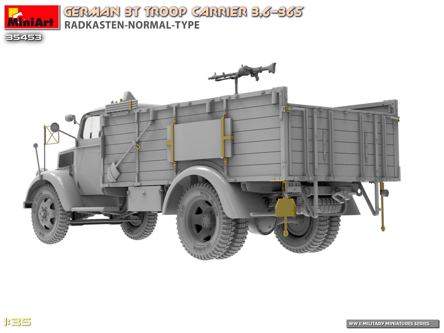Miniart - 35453 - Opel Blitz 3.6-36S Radkasten - digital model