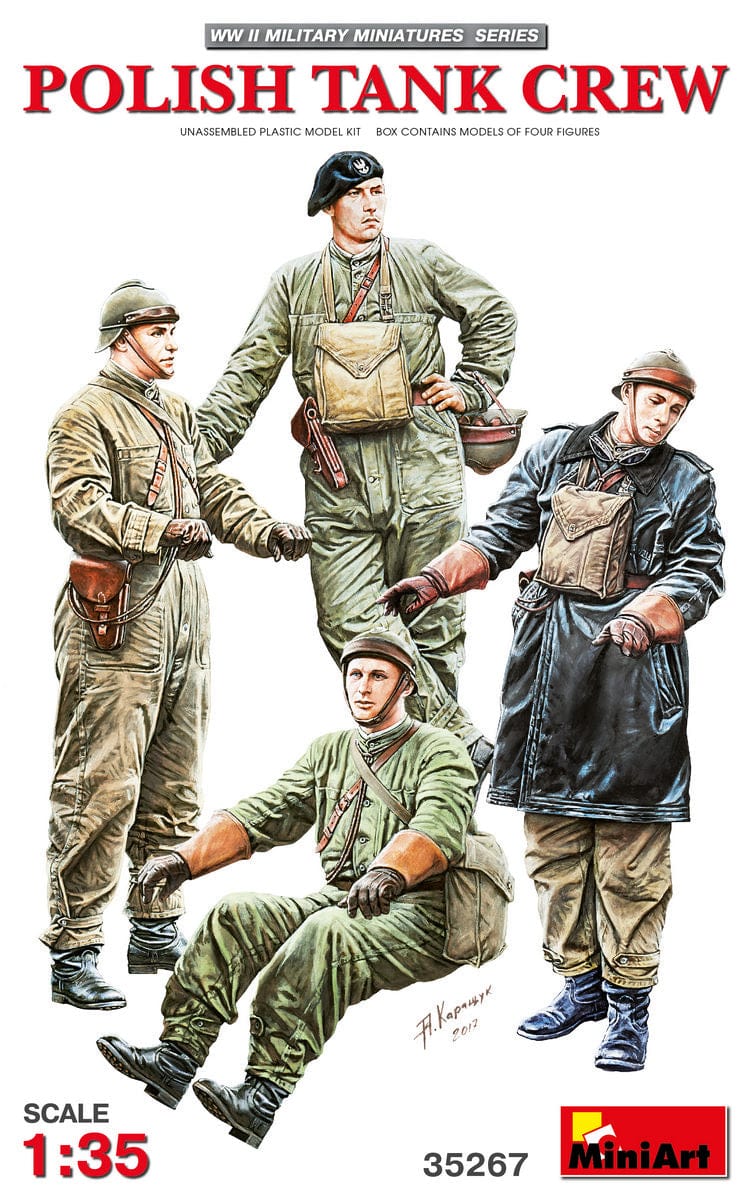 010 - Miniart - 35267 - Polish Tank Crew - primary image