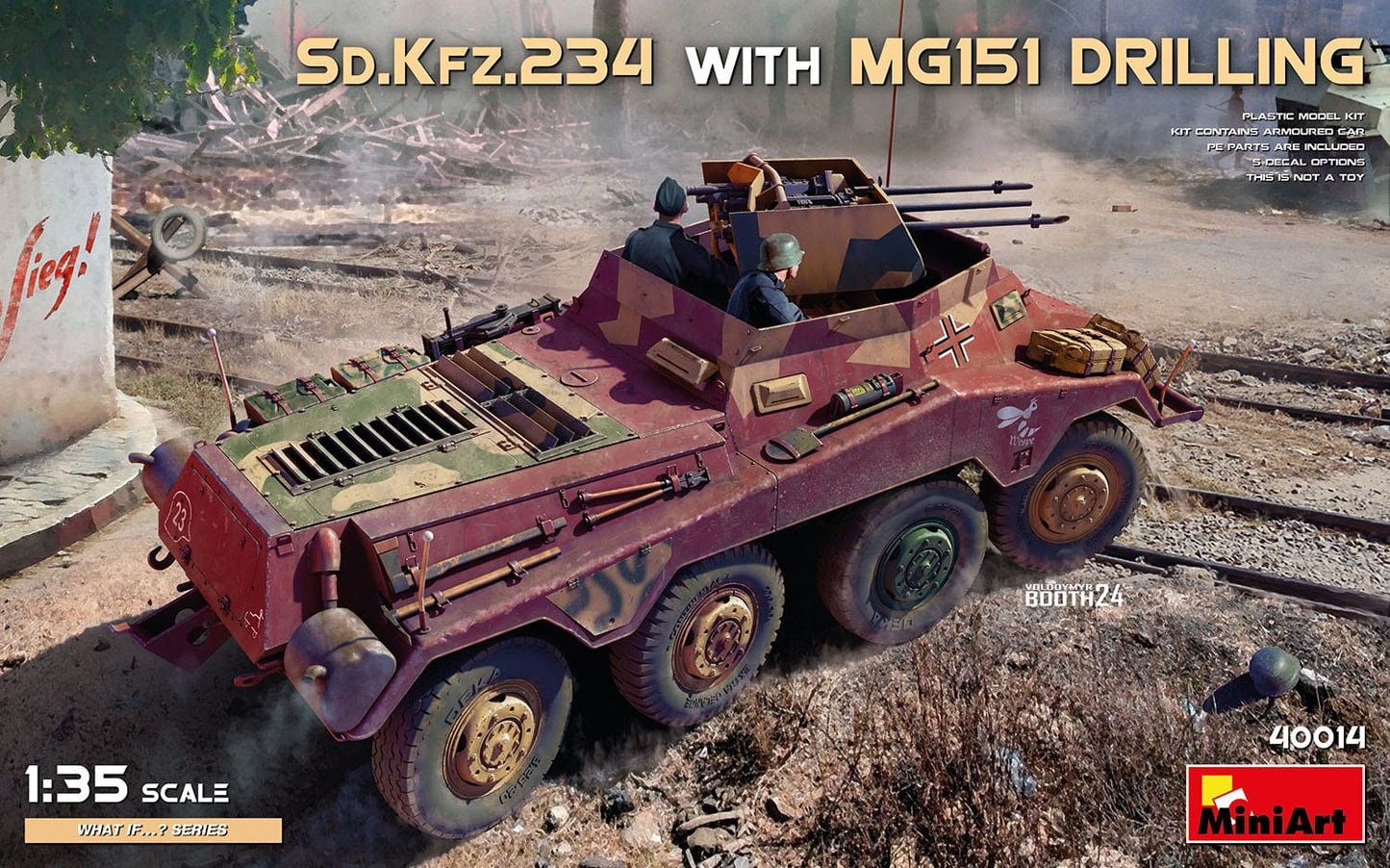 010 - Miniart - 40014 - Sd.Kfz. 234 with MG 151 ‘Drilling’ - primary image