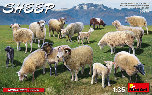010 - Miniart - 38042 - Sheep - primary image
