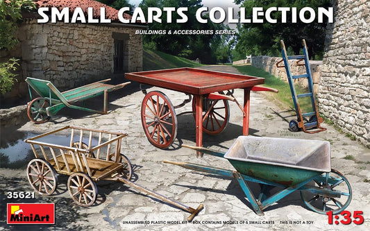 010 - Miniart - 35621 - Small Carts Collection - primary image