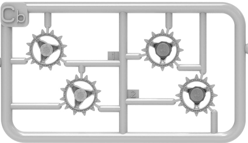 Miniart - 35493 - Steyr RSO/01 Feldküche - sprue