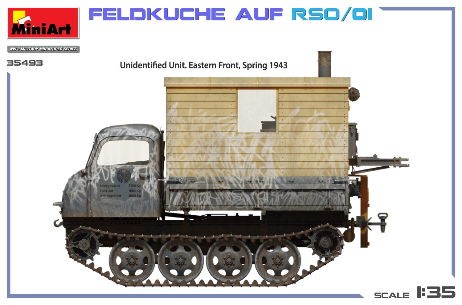 Miniart - 35493 - Steyr RSO/01 Feldküche - paint schemes