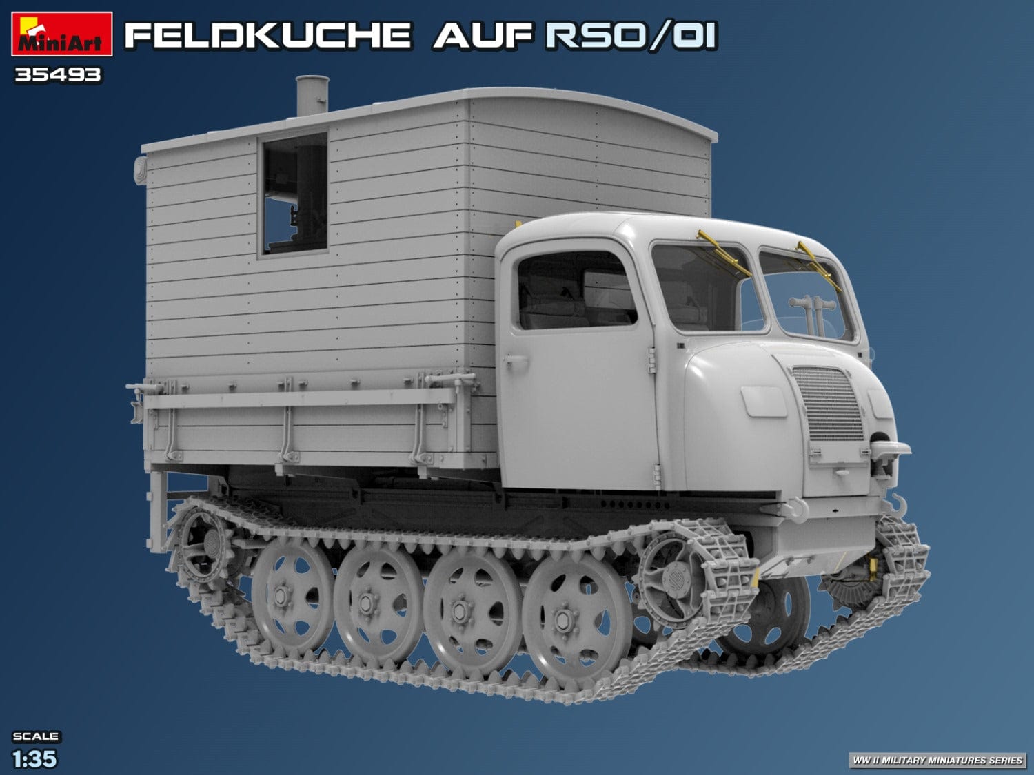 Miniart - 35493 - Steyr RSO/01 Feldküche - digital model