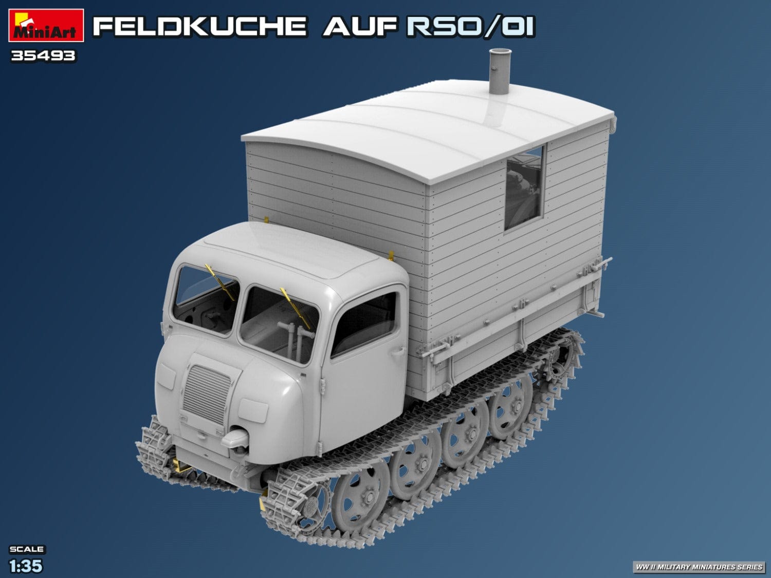 Miniart - 35493 - Steyr RSO/01 Feldküche - digital model
