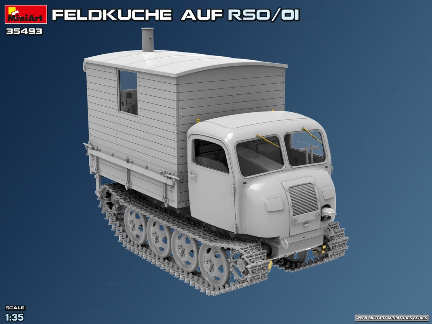 Miniart - 35493 - Steyr RSO/01 Feldküche - digital model