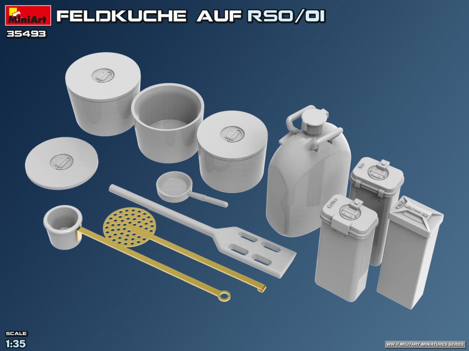 Miniart - 35493 - Steyr RSO/01 Feldküche - digital model