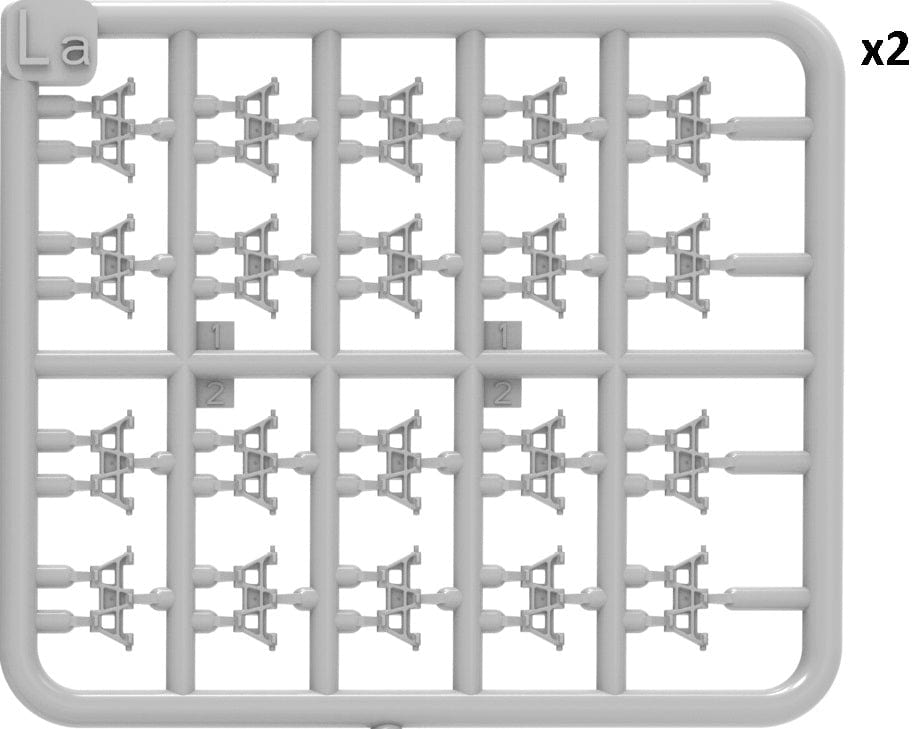 Miniart - 35493 - Steyr RSO/01 Feldküche - sprue