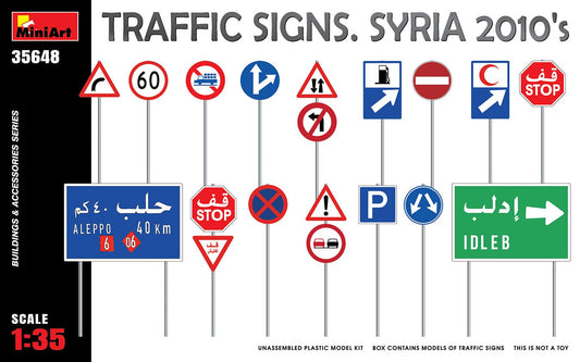 010 - Miniart - 35648 - Syrian Traffic Signs (2010s) - primary image