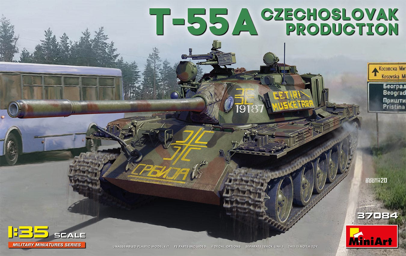 010 - Miniart - 37084 - T-55A - primary image