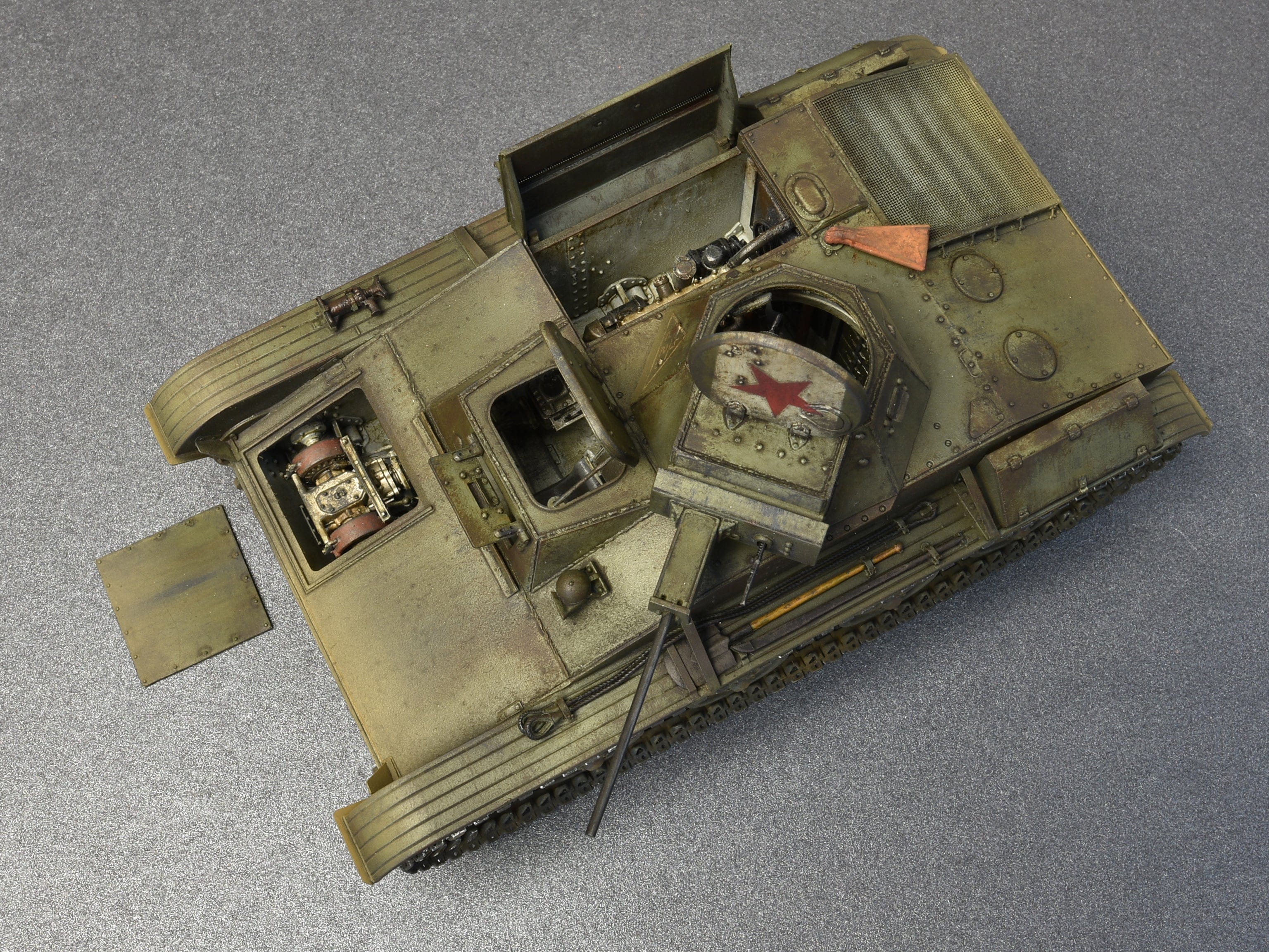Miniart - 35215 - T-60 (early) with Interior - painted model