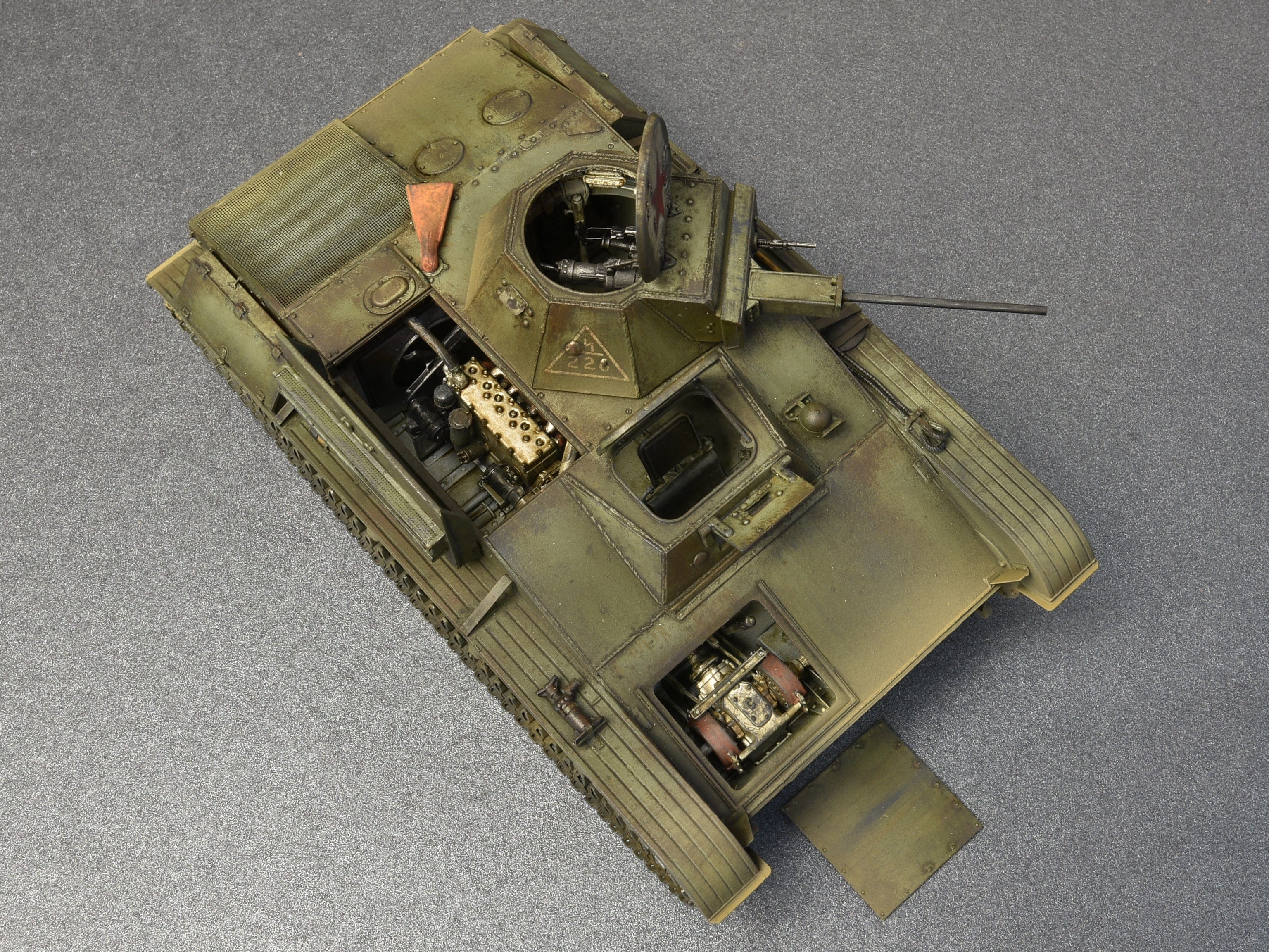 Miniart - 35215 - T-60 (early) with Interior - painted model
