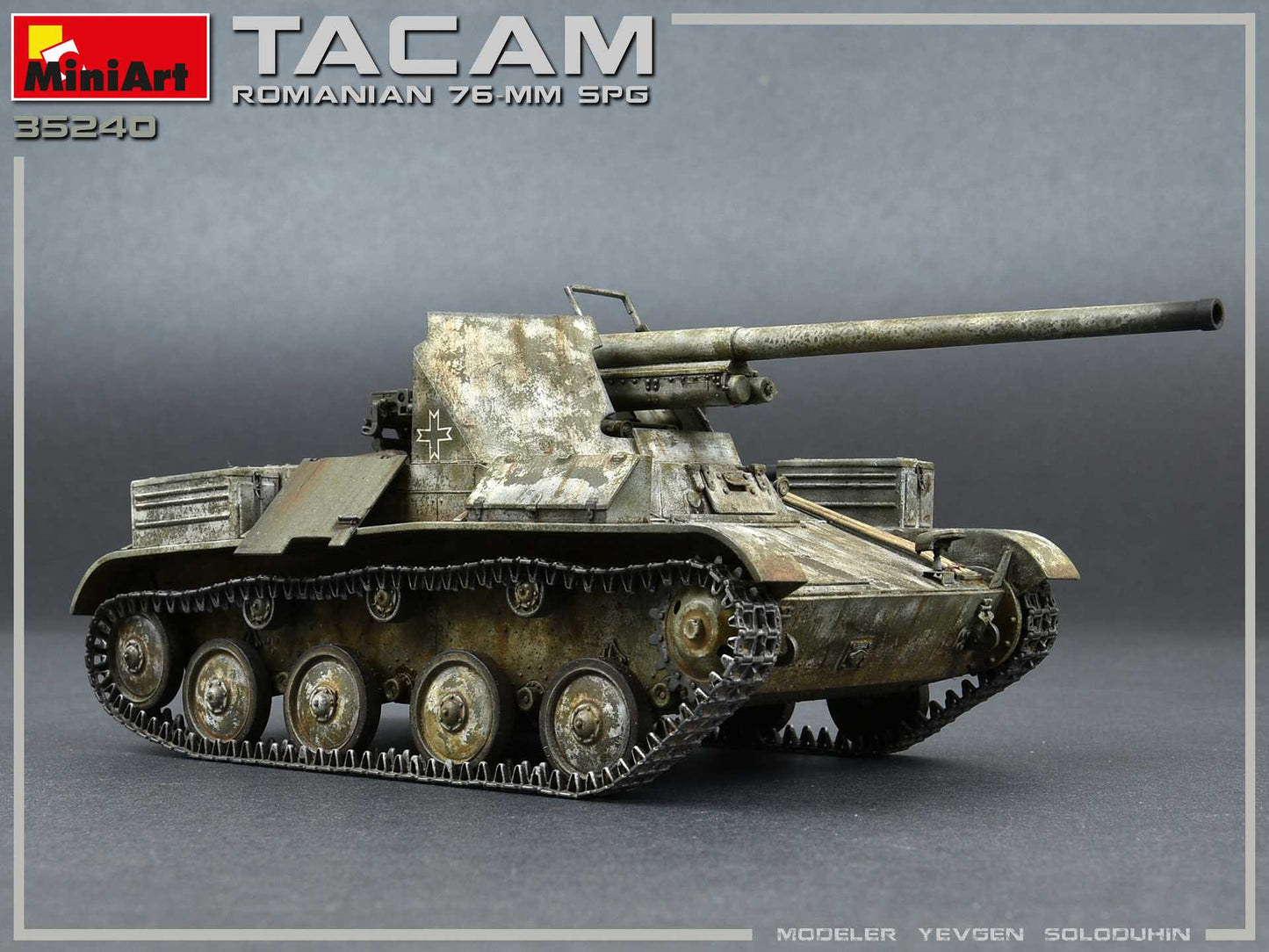714 - Miniart - 35240 - TACAM T-60 with Interior - painted model