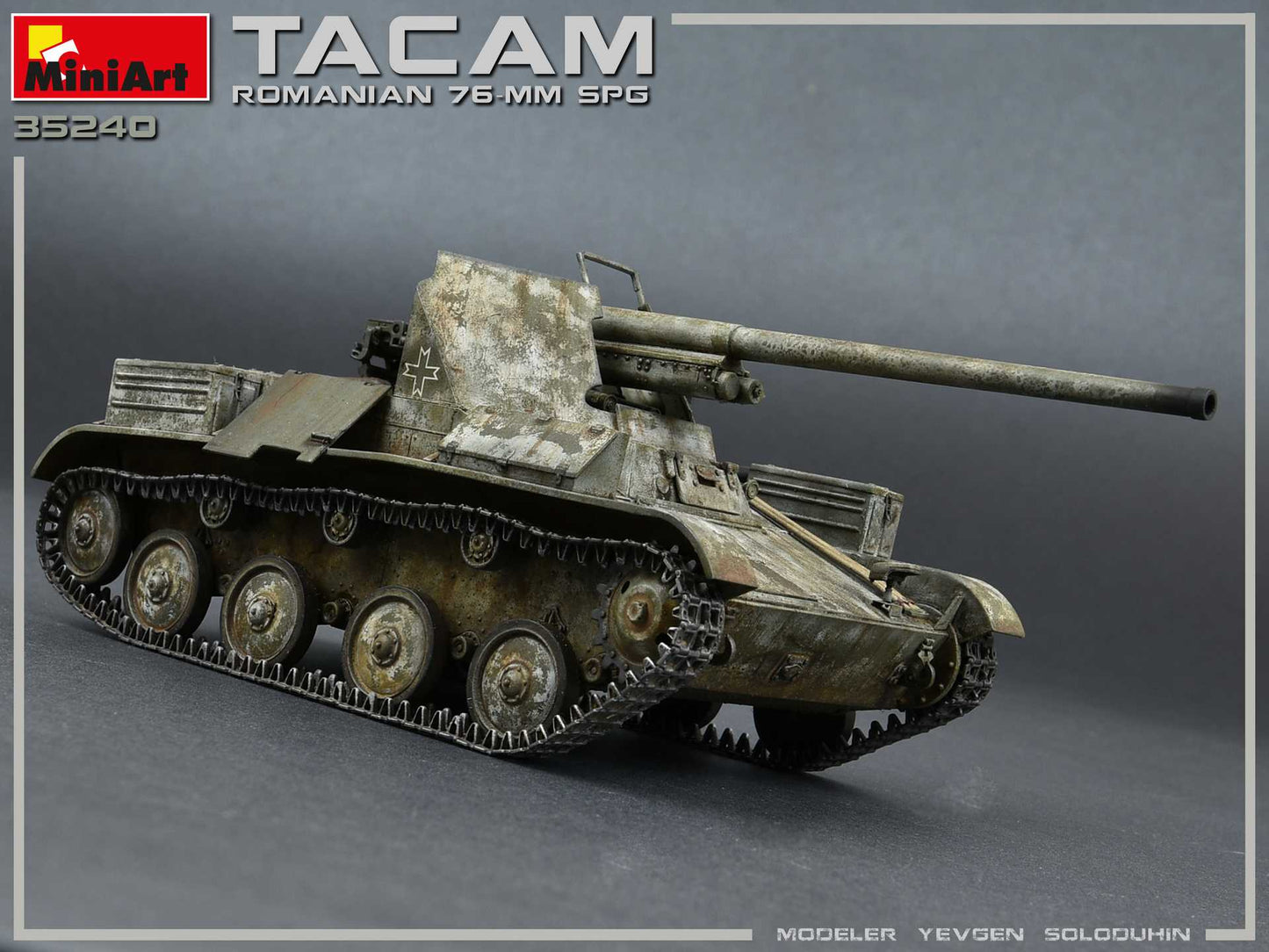 706 - Miniart - 35240 - TACAM T-60 with Interior - painted model