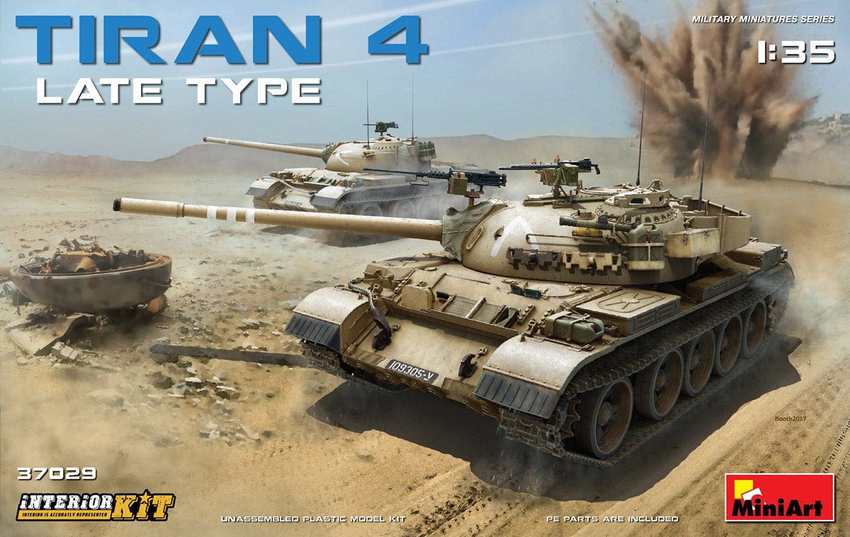 010 - Miniart - 37029 - Tiran-4 (late) with Interior - primary image