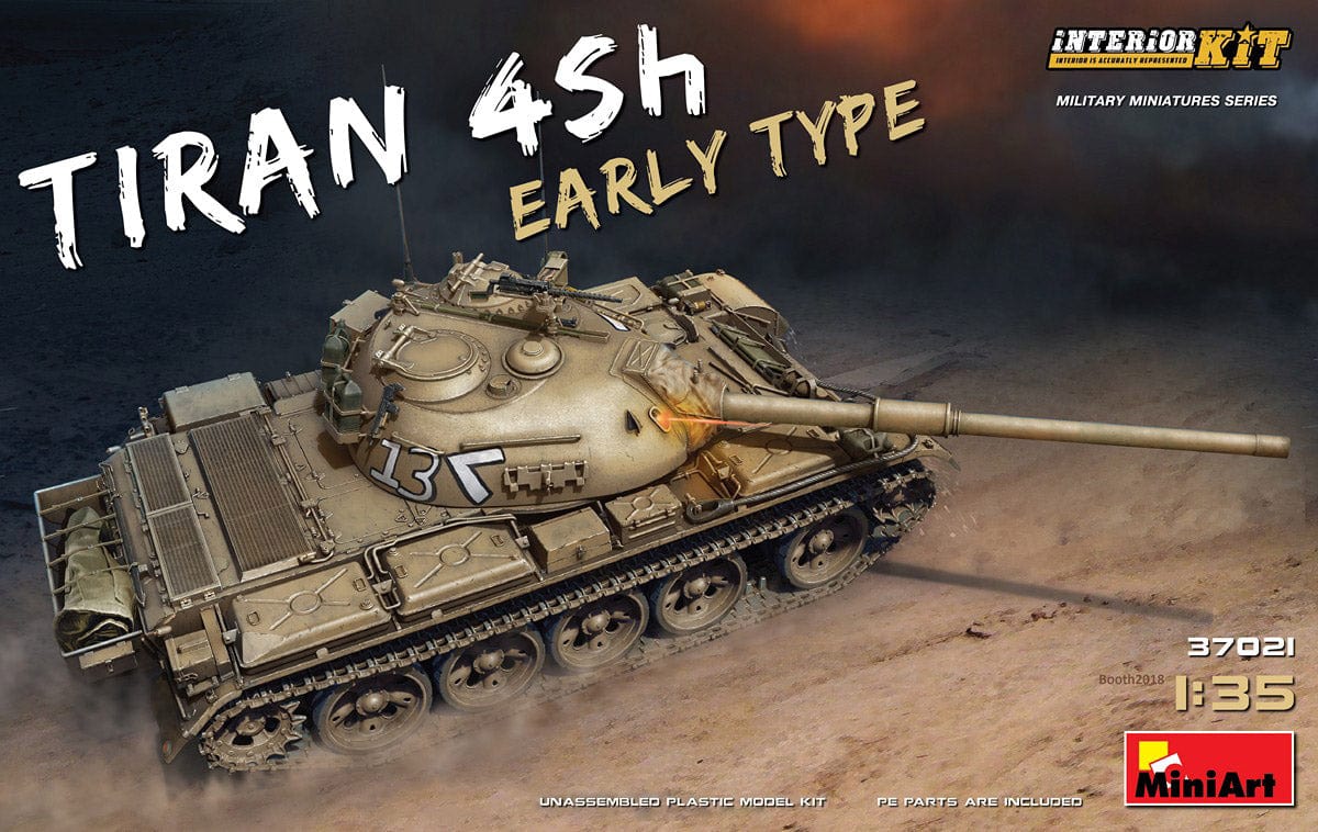 010 - Miniart - 37021 - Tiran-4Sh (early) with Interior - primary image