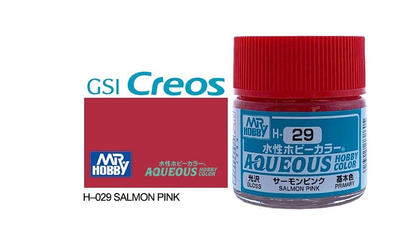 010 - Mr. Hobby - H-029 - Mr Hobby Aqueous H-029 Salmon Pink - primary image