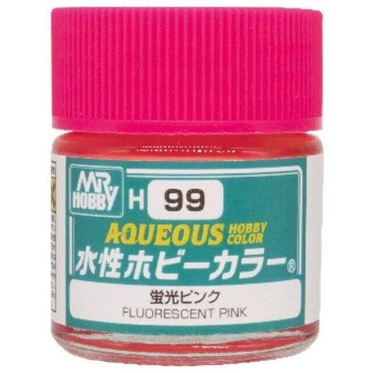 010 - Mr. Hobby - H-099 - Mr Hobby Aqueous H-099 Fluorescent Pink - primary image